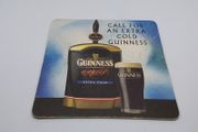 Guinness : Call For An Extra Cold Guinness - Beer Mat/Coaster