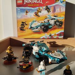 LEGO NINJAGO Dragons Rising Zanes Dragon Power Spinjitzu Race Car