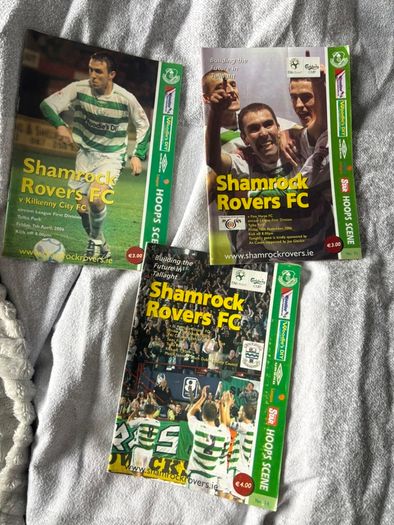 Shamrock rovers programmes