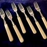 Vintage Firth Staybrite Cutlery Set- Fish Knives and Forks Image 3