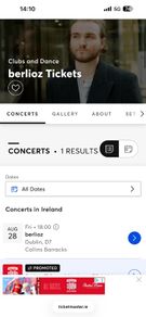 Berlioz Tickets x2