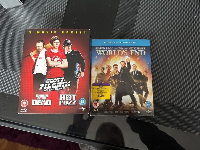 Edgar Wright Collection Blu Rays