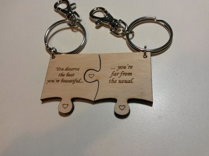 Custom Personalised Anniversary Wedding Gift Birthday Gift Wood laser engrave