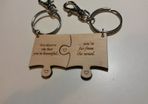 Custom Personalised Anniversary Wedding Gift Birthday Gift Wood laser engrave