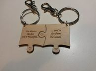 main image for ad Custom Personalised Anniversary Wedding Gift Birthday Gift Wood laser engrave