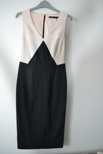 Karen Millen Black Tri-tone dress size 10