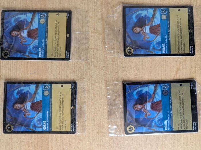 lorcana trading card Moana promo