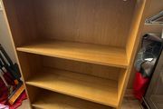 2 IKEA BILLY Bookcases Oak Effect