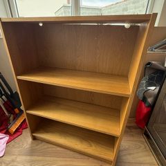2 IKEA BILLY Bookcases Oak Effect