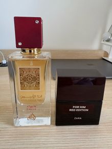 Lattafa Ana Abiyedh Rouge EDP 60 ml + Zara For Him Red Edition EDP 50 ml
