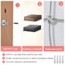 Plant Support,T316 Stainless Steel Trellis for Climbing Plants, Professional System with Wall Brackets 16Holders, 24 m Rope Image 5
