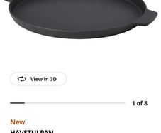 Ikea Pizza Cast iron Pan