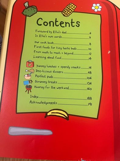 Ella's kitchen cookbook