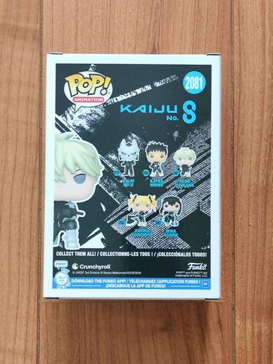 Funko Pop 2081 Kaiju No. 8 Reno Ichikawa Anime Manga Japan Figure Crunchyroll