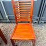 Solid African Hardwood Dining Table & 8 Chairs Image 3