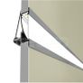 4x LED profile - WHITE (2m each) with milky slide diffuser Image 4