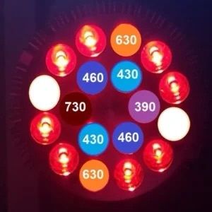 54W Full Spectrum LED Grow Light Bulb E27 Brand New