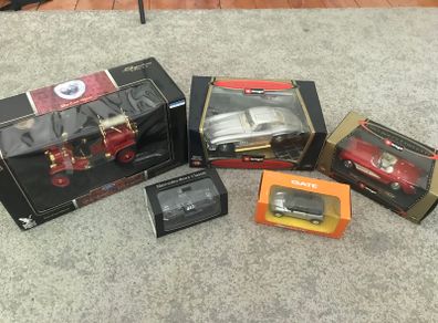 Model Cars Mercedes, Chevrolet, Mini. Ford