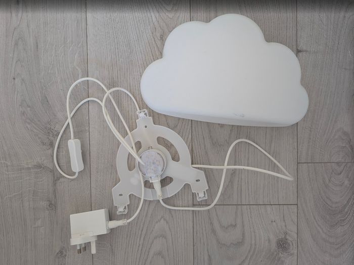 IKEA UPPLYST led wall lamp, cloud white