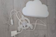 IKEA UPPLYST led wall lamp, cloud white