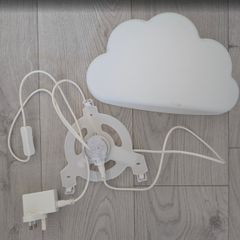 IKEA UPPLYST led wall lamp, cloud white