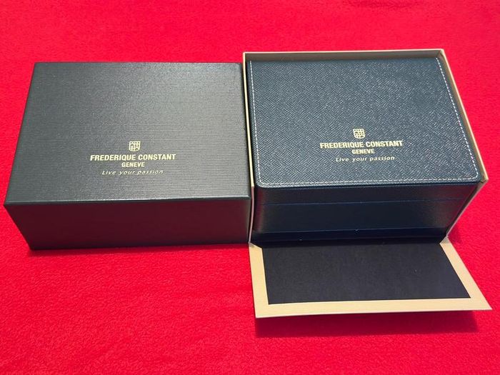 Frederique Constant Classics Swiss Made Watch, Blue Dial, Full Set