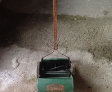 Vintage push lawnmower