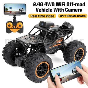 4WD Off-Road RC Car Toy 2.4G Remote Control Car w/ Camera Monster Truck