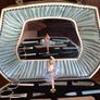 Vintage 1950s Swiss musical ballerina dressing table manicure Box Image 3