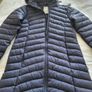 M&S navy girls hooded jacket Image 6