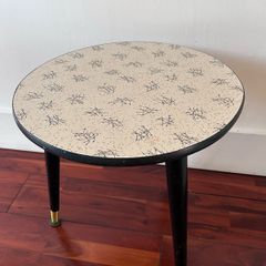 Vintage retro atomic side table