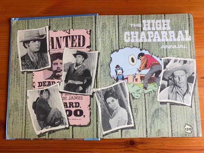 'The High Chaparral' annual 1969