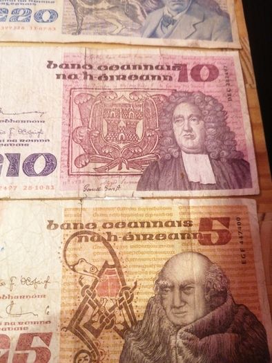 Ireland Series B Banknotes
