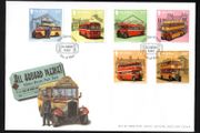 2015 Isle of Man Manx Buses (2nd Series) Commemorative Stamps First Day Cover (FDC)