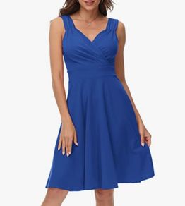1950s style retro party dress.