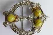 Vintage Scottish Clan Crest Style Brooch