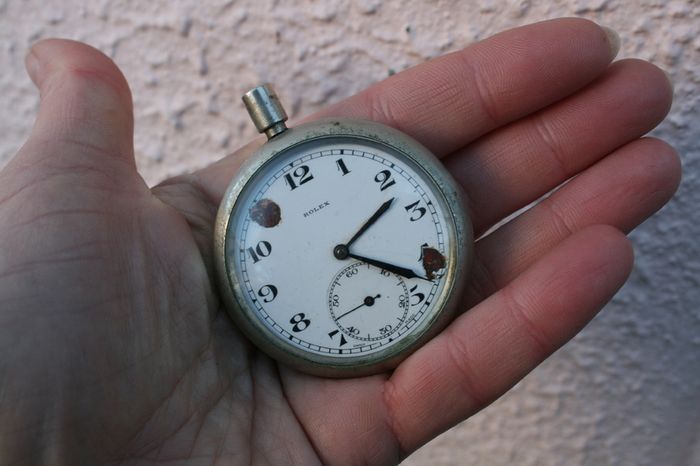 Rolex Military Issue Pocket Watch for Parts or Repair