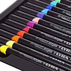 Lyra High Quality Art Pens (10 in a Metal Box) SALE 30% OFF