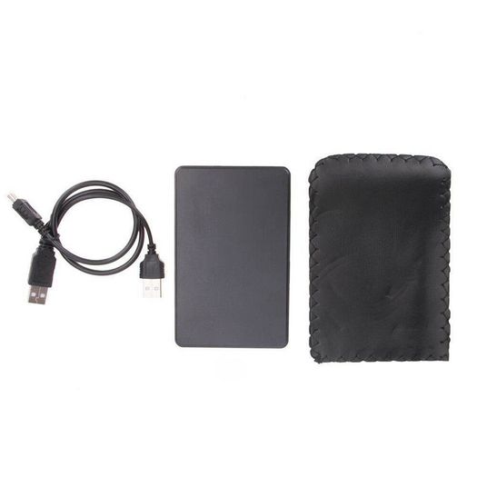 USB 2.0 to SATA 2.5" SSD/HDD Enclosure ABS Black (Brand New/Warranty)