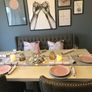 Dining chairs and dining couch with free table Image 2