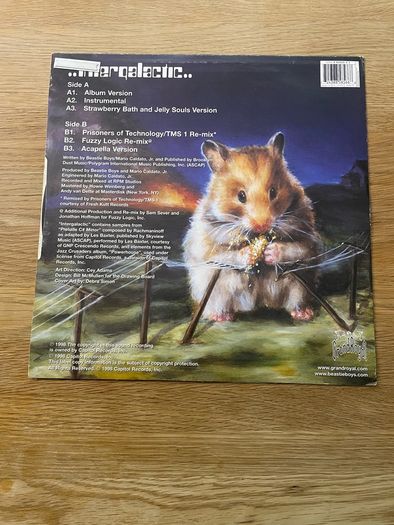 Beastie Boys - Intergalactic 12" Single - 1998 Capitol Records - 12CL803