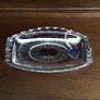 Vintage Stainless chrome plated Small sweet / cake slice serving tray Image 4