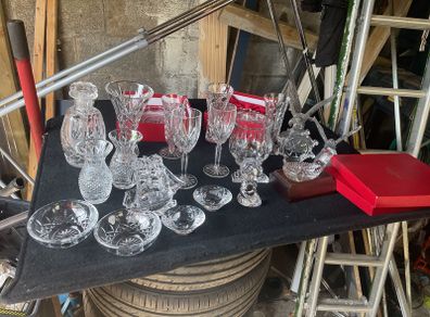 waterford crystals 23 piece