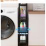 Brand New Metal Kitchen Cart Narrow with Pull-Out Drawers Image 2