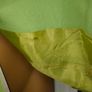 French lime green blazer  with white bow size M/L Postage included Image 8