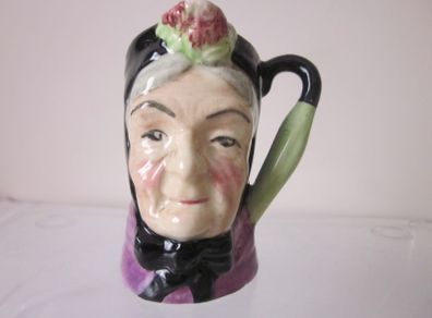Artone  Miniature Hand Painted  Creamer/Toby Jug, Granny