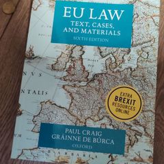 Eu law textbooks and study aids