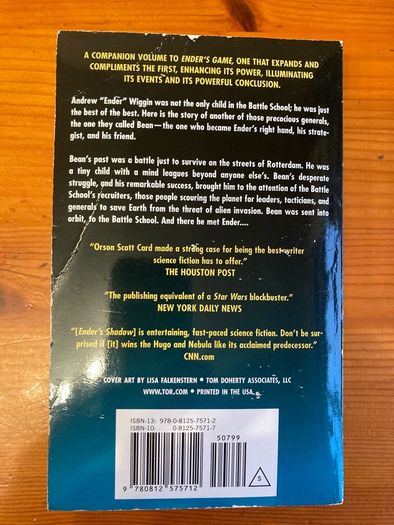 Science-Fiction books: 'The Ender's Shadow' series