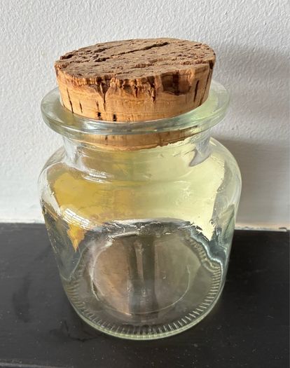 Early 20th Century Automotive Glass Jar.