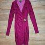 Just Cavalli (Roberto Cavalli) Red Wrap Dress Image 3